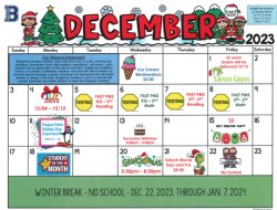 December Activities Calendar!